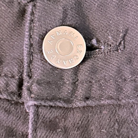 Black denim Jean Armani Exchange 36R - Picture 7 of 8